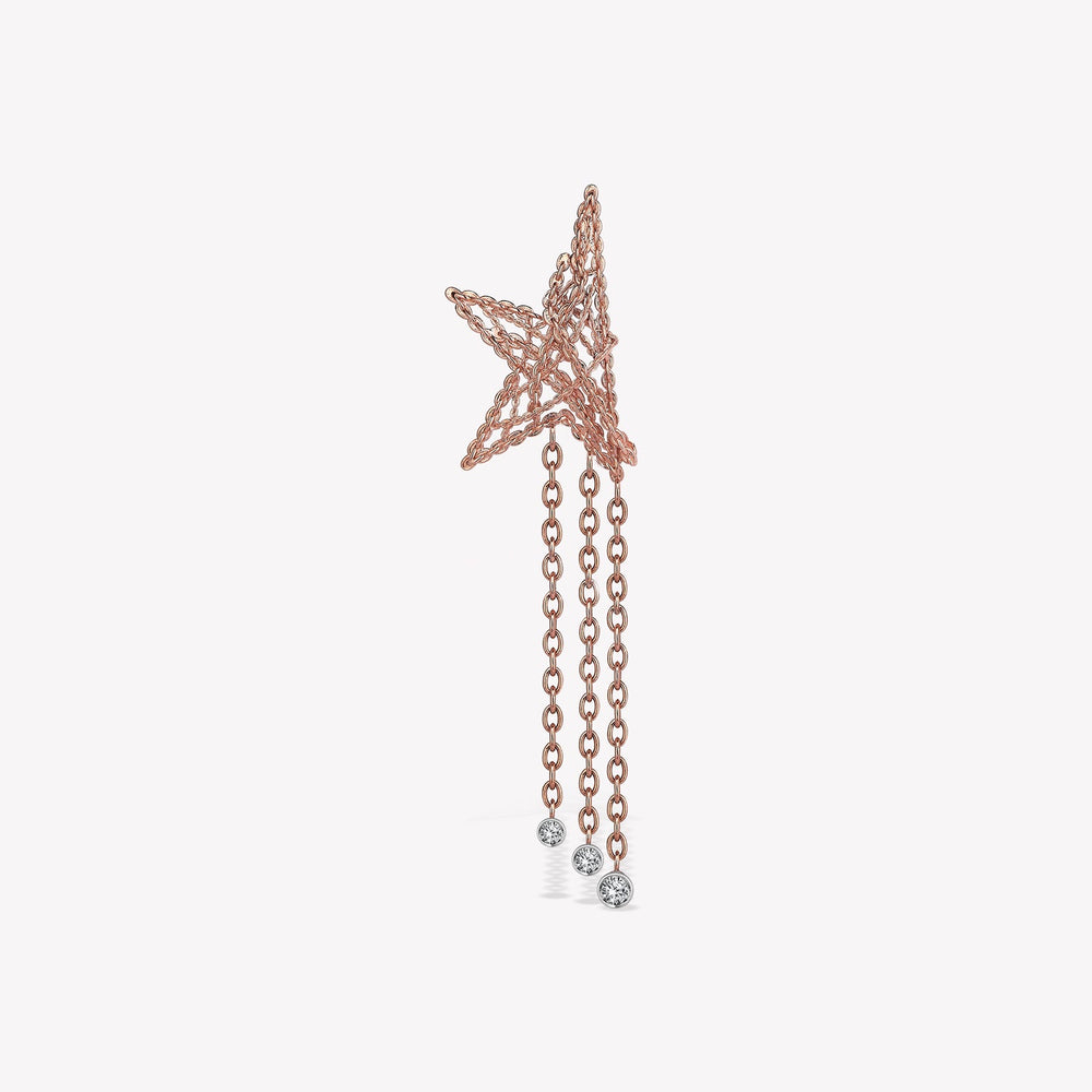 Rising Star Dangling Earring