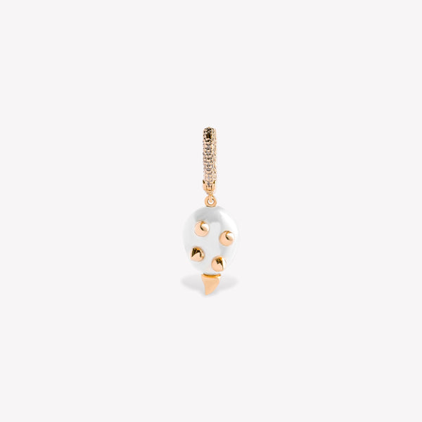Edgy Perla Hoop Earring