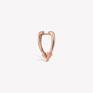 Intersection Hoop Earring