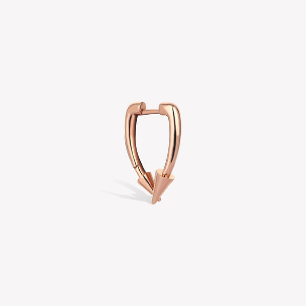 Intersection Hoop Earring