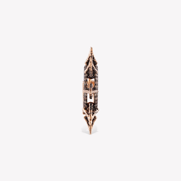 Spear Hoop Earring