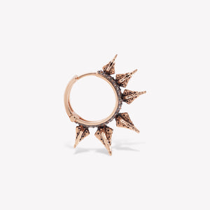 Spear Hoop Earring