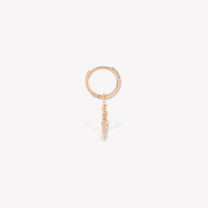 Dart Hoop Earring