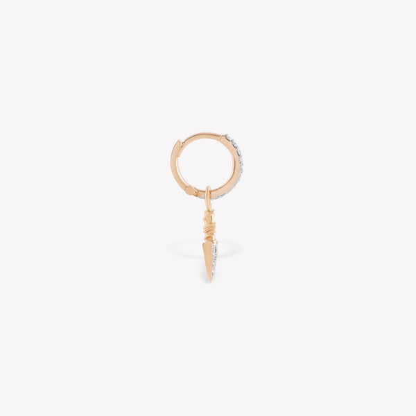 Dart Hoop Earring