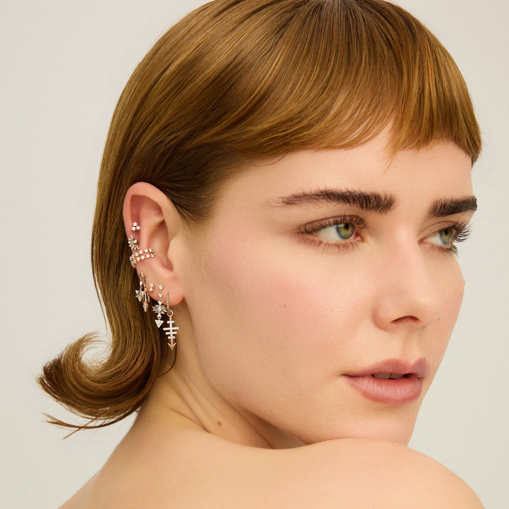 Radon Mini Hoop Earring