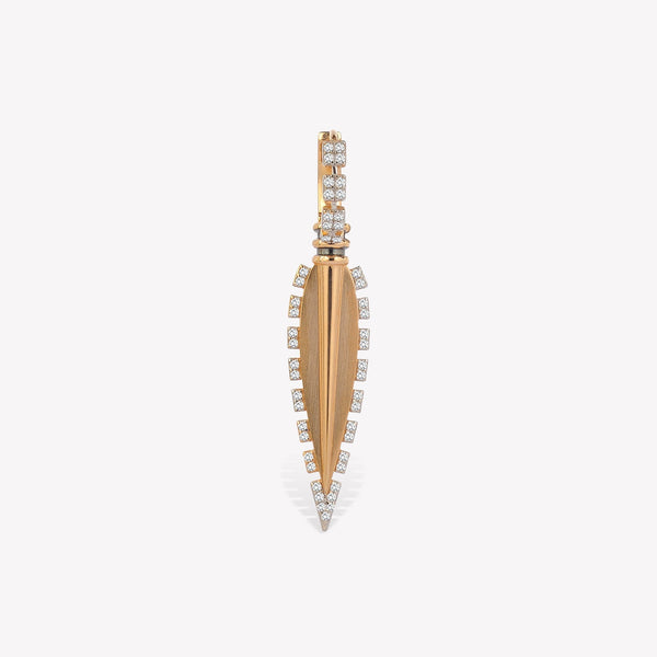 Victoria Dangling Hoop Earring
