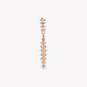 Jolie Dangling Hoop Earring