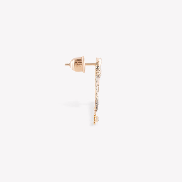 Shimmery Sparrow Stud Earring