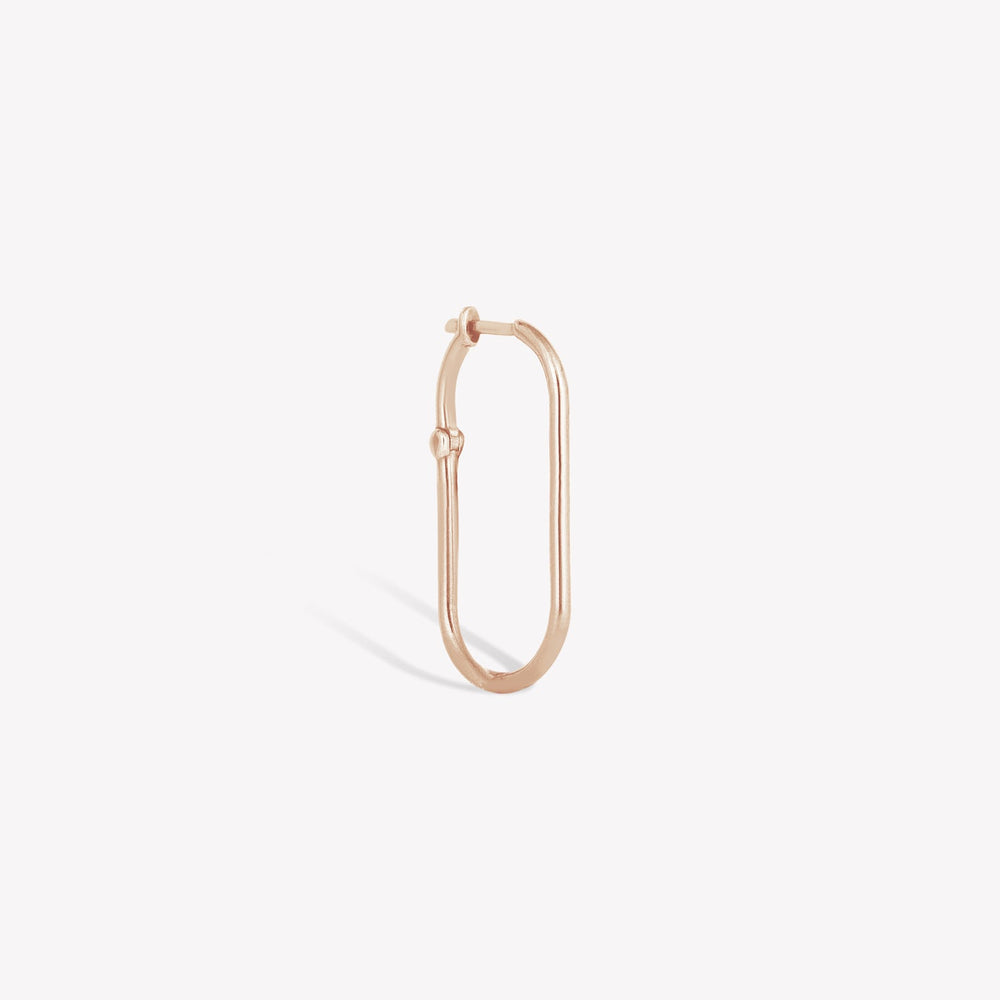Equality Pave Hoop Earring
