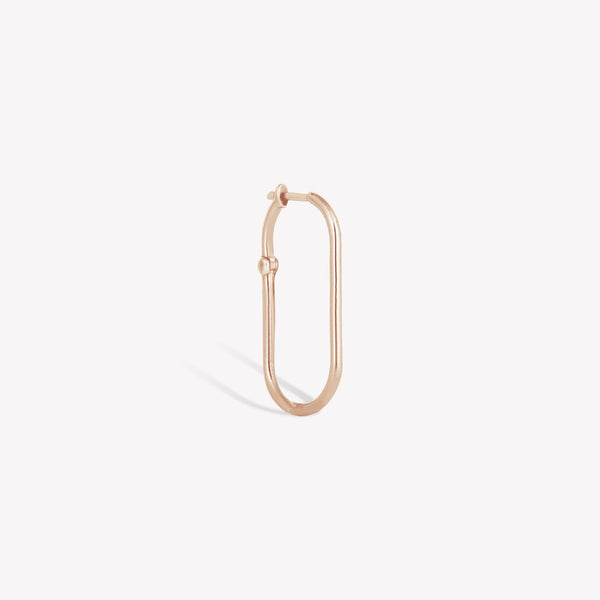 Equality Pave Hoop Earring