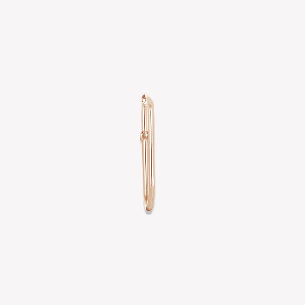 Equality Pave Hoop Earring