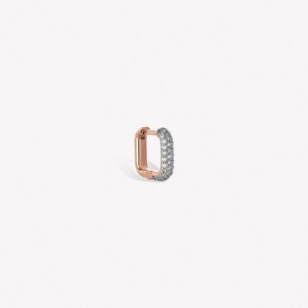 Cube Hoop Earring