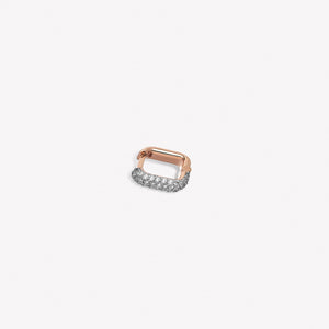 Cube Hoop Earring