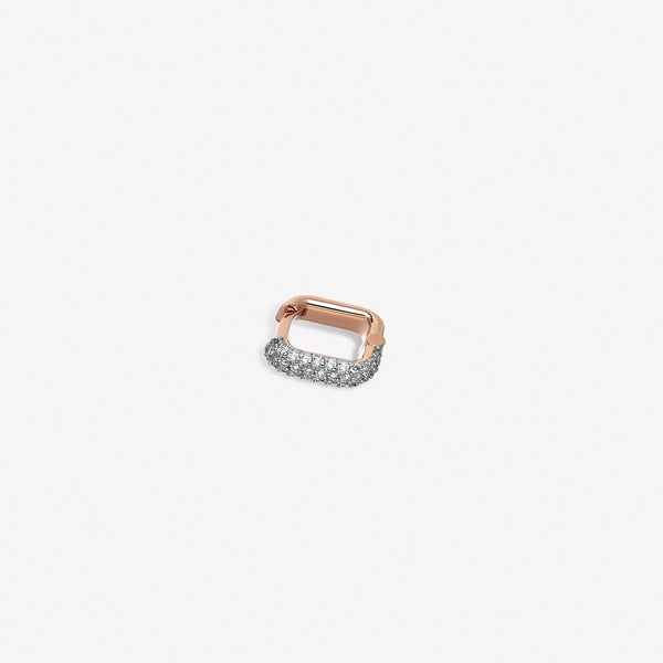 Cube Hoop Earring