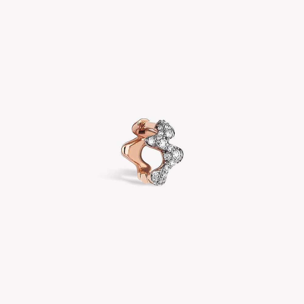 Moss Hoop Earring