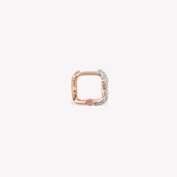 Moss Hoop Earring
