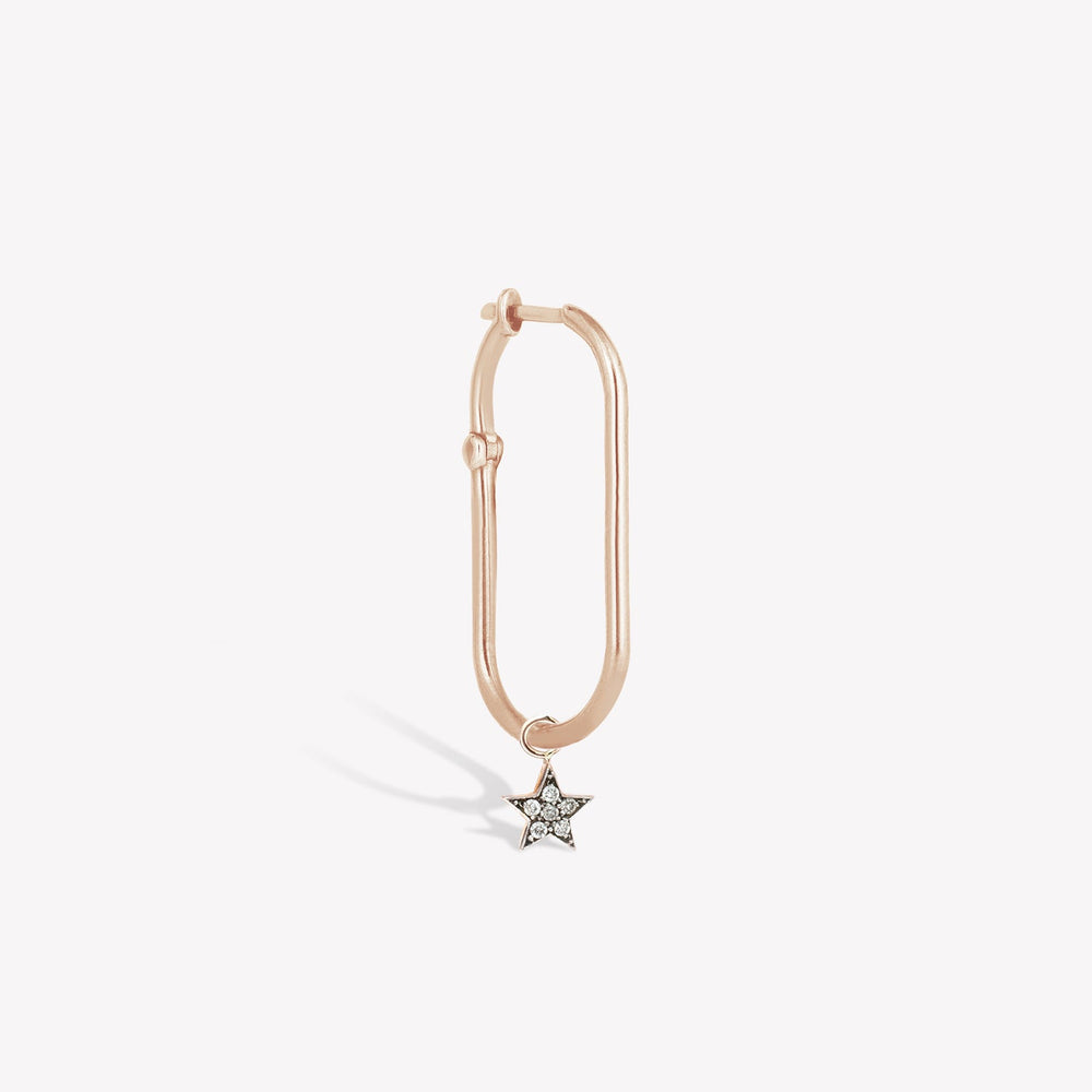 Equality Star Hoop Earring