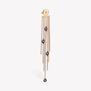 Mini Solitaire Chain Tassel Backing