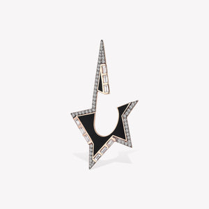 Dark Lyra Stud Earring