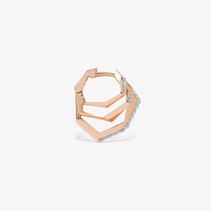 Trio Diva Hoop Earring
