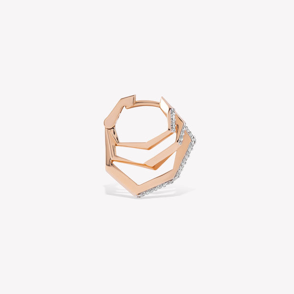 Trio Diva Hoop Earring