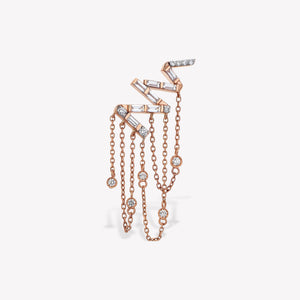 Milky Way Dangling Earring
