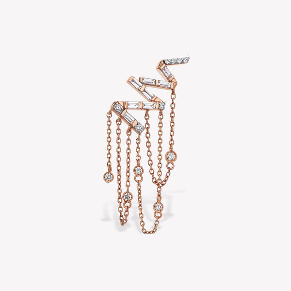 Milky Way Dangling Earring