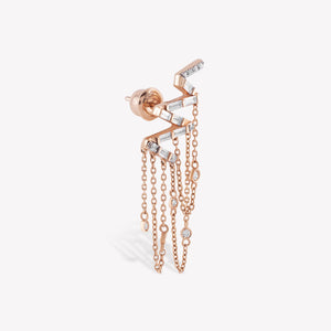 Milky Way Dangling Earring