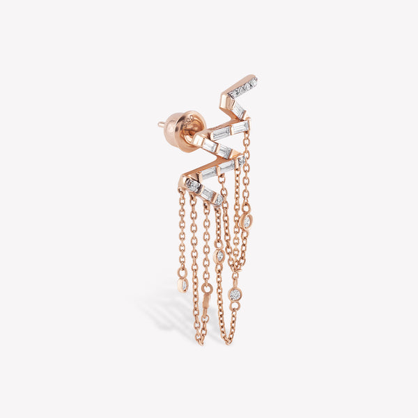 Milky Way Dangling Earring