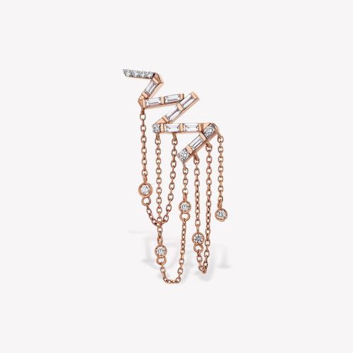 Milky Way Dangling Earring