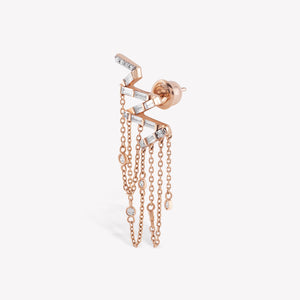 Milky Way Dangling Earring