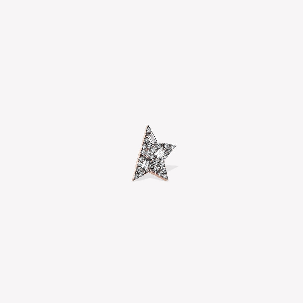 Comet Midi Stud Earring