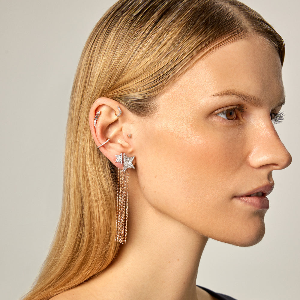 Comet Midi Stud Earring