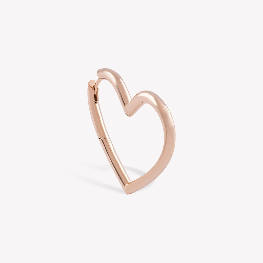 Sweetheart Maxi Hoop Earring