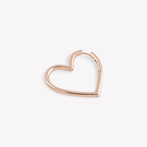 Sweetheart Maxi Hoop Earring
