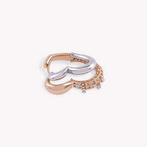 Twinnie Sweetheart Hoop Earring