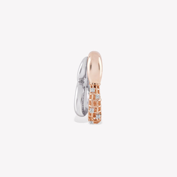 Twinnie Sweetheart Hoop Earring