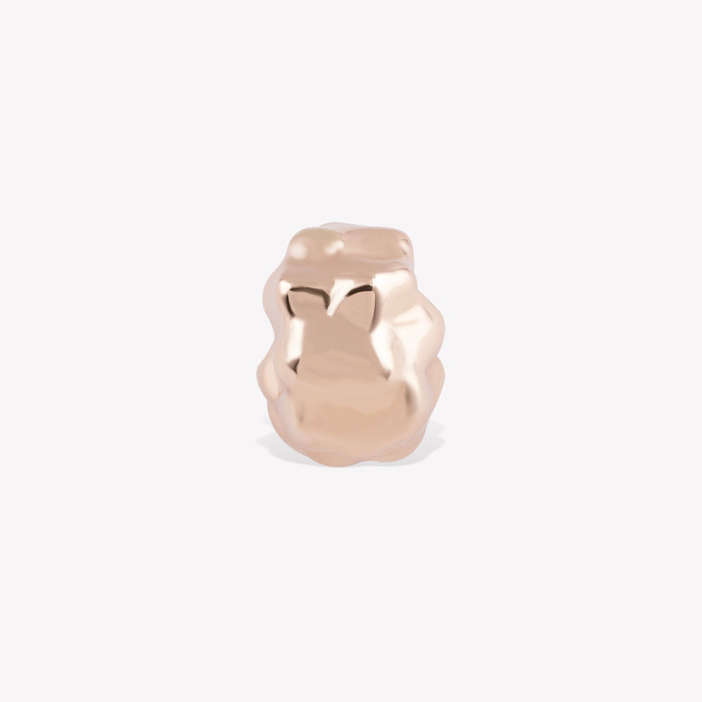 Popcorn Maxi Stud Earring