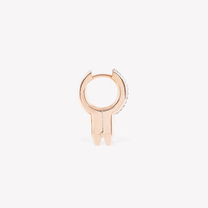 Atomic Hoop Earring
