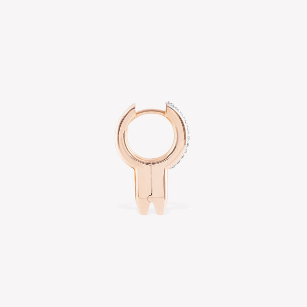Atomic Hoop Earring