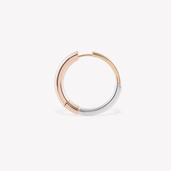 Crest Hoop Earring