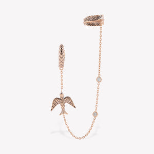 Sparrow Cuff Earring