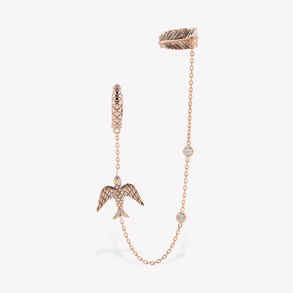 Sparrow Cuff Earring