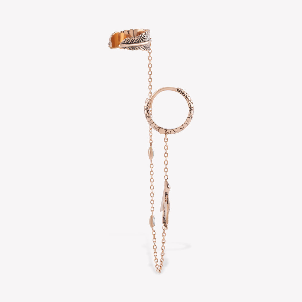 Sparrow Cuff Earring