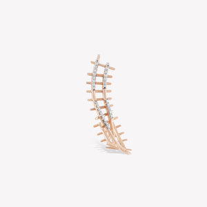 Railway Maxi Stud Earring