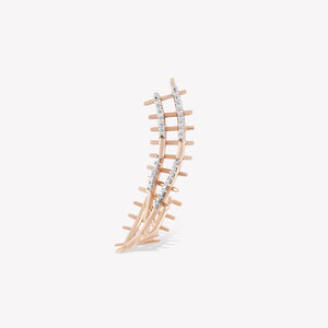 Railway Maxi Stud Earring