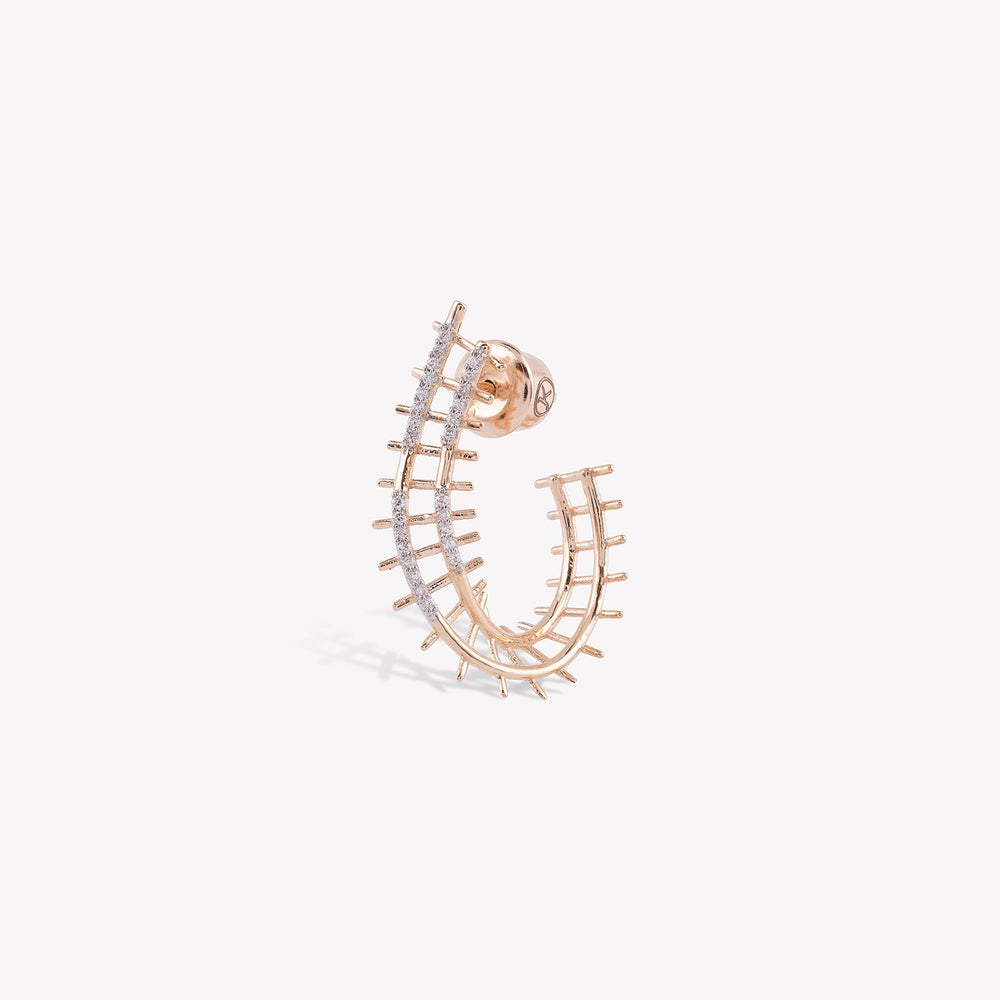 Railway Mini Stud Earring