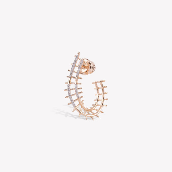 Railway Mini Stud Earring