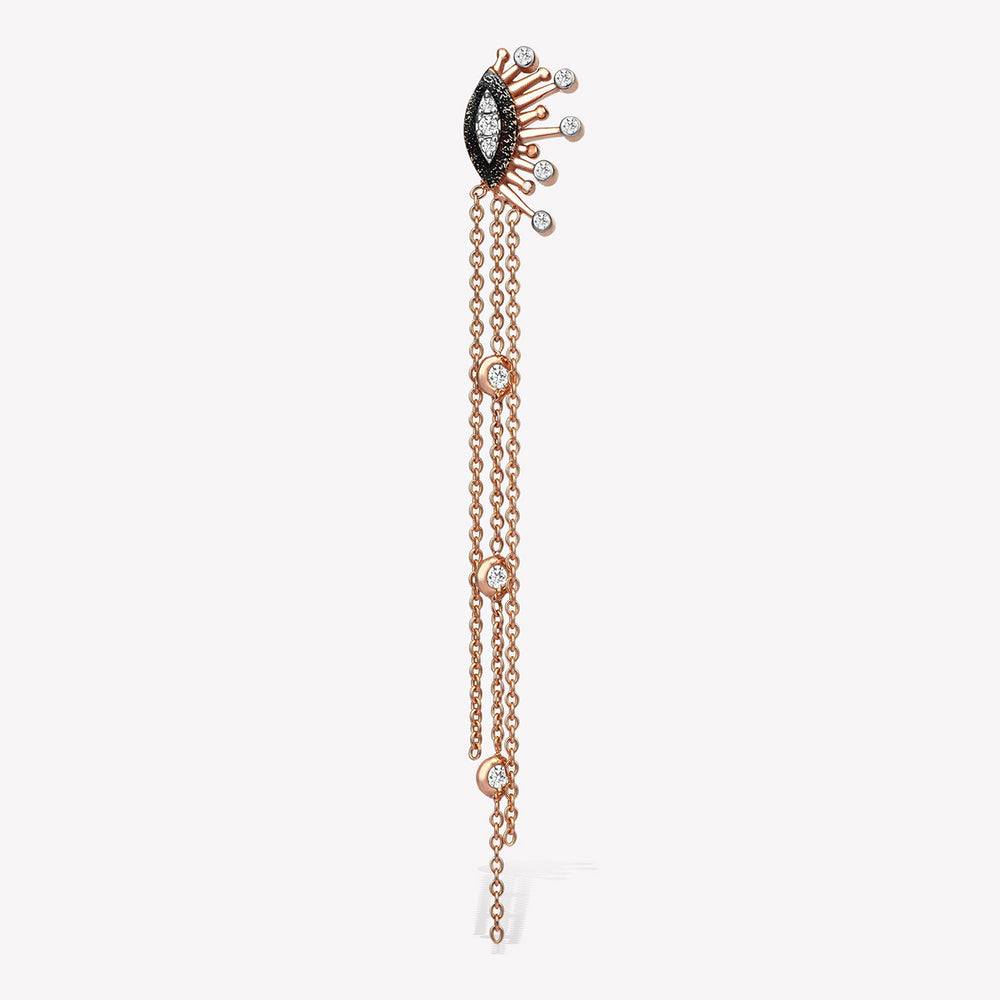 Shimmery 10th Eye Dangling Earring