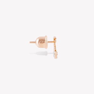 Diamond Rail Stud Earring